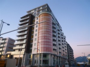 Olympic Village real estate, Millennium Water real estate Condominium building a the Olympic Village in Southeast False Creek, Vancouver, BC