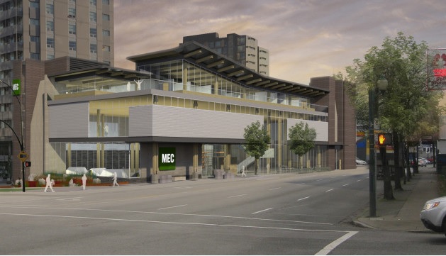 New MEC Store in Southeast False Creek Olympic Village