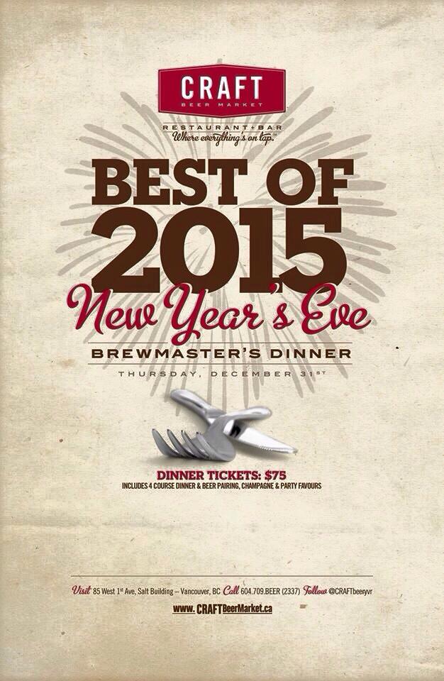 Craft Beer Market News Years Eve