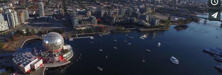 Aerial Video of Southeast False Creek
